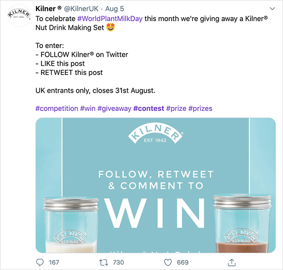 Twitter Giveaway