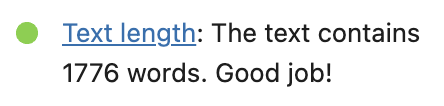 how long should an article be
