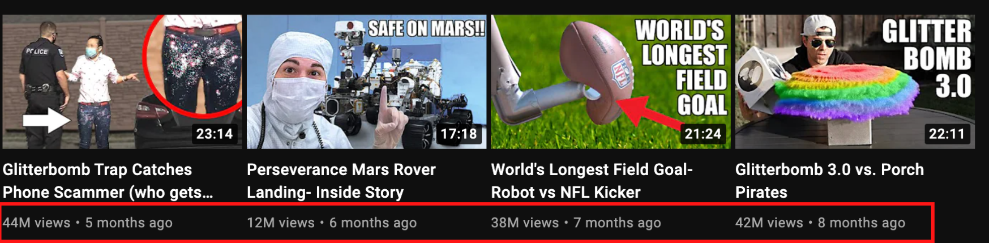 Mark Rober YouTube channel