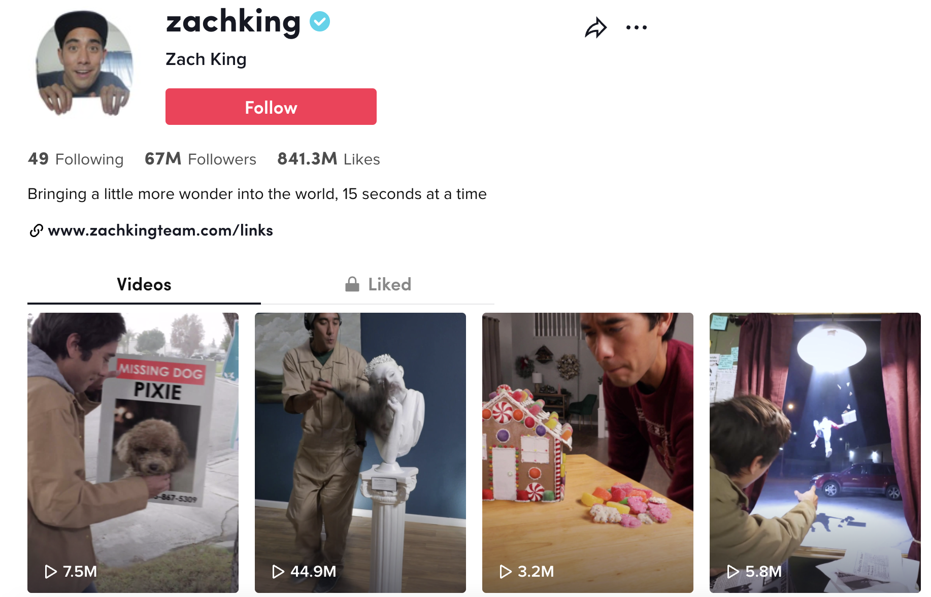 zach king tiktok